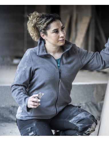 REG-TRF565-Womens Micro Full Zip Fleece